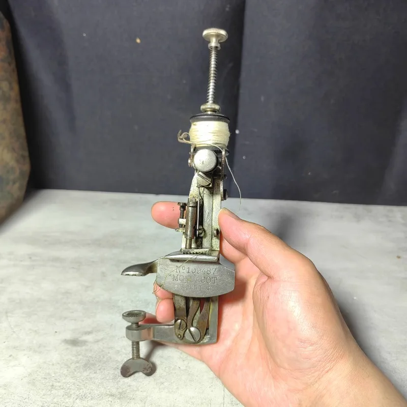 

Pocket pocket mini micro sewing machine, press edge locking machine