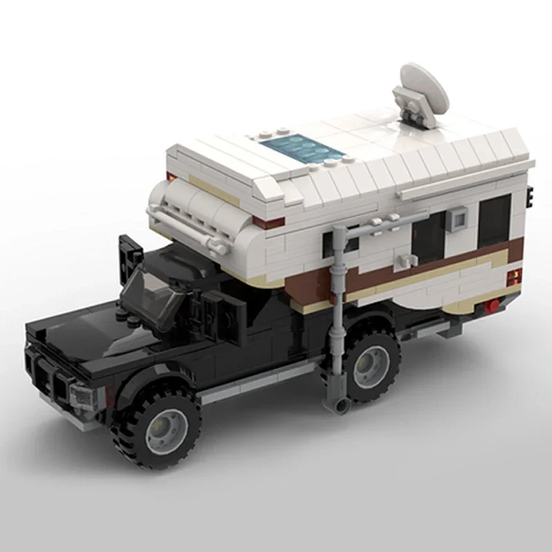 Stadsautomodel Moc Bouwstenen Perfect C-10 Klassiekers Camper Technologie Modulaire Blokken Geschenken Kerstspeelgoed Diy Sets Assemblage