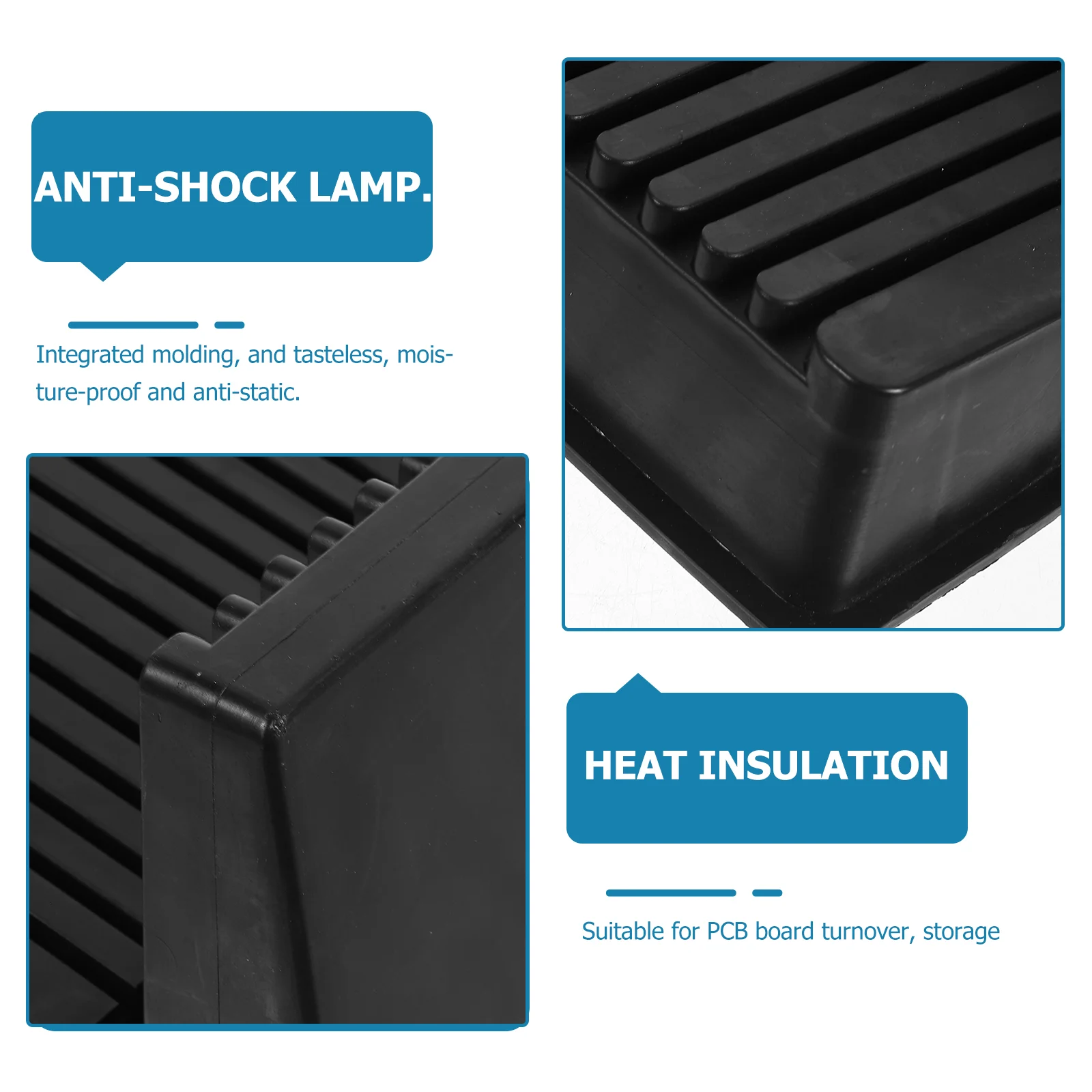 Circuit Board Bracket Slot Pcb Circulation Shelf Anti-static Tray Binaural Turnover Frame