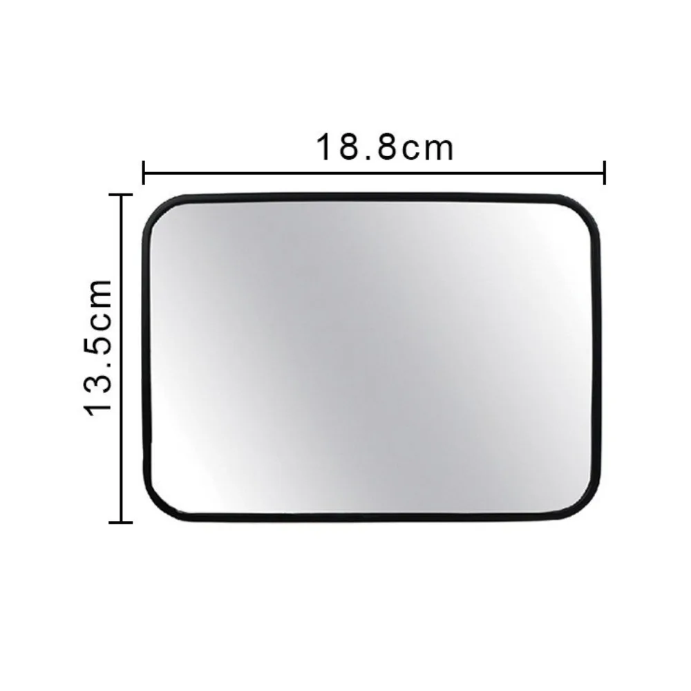 Rétroviseur large réglable pour siège arrière de voiture, moniteur de sécurité pour bébé et enfant, miroir de sécurité carré