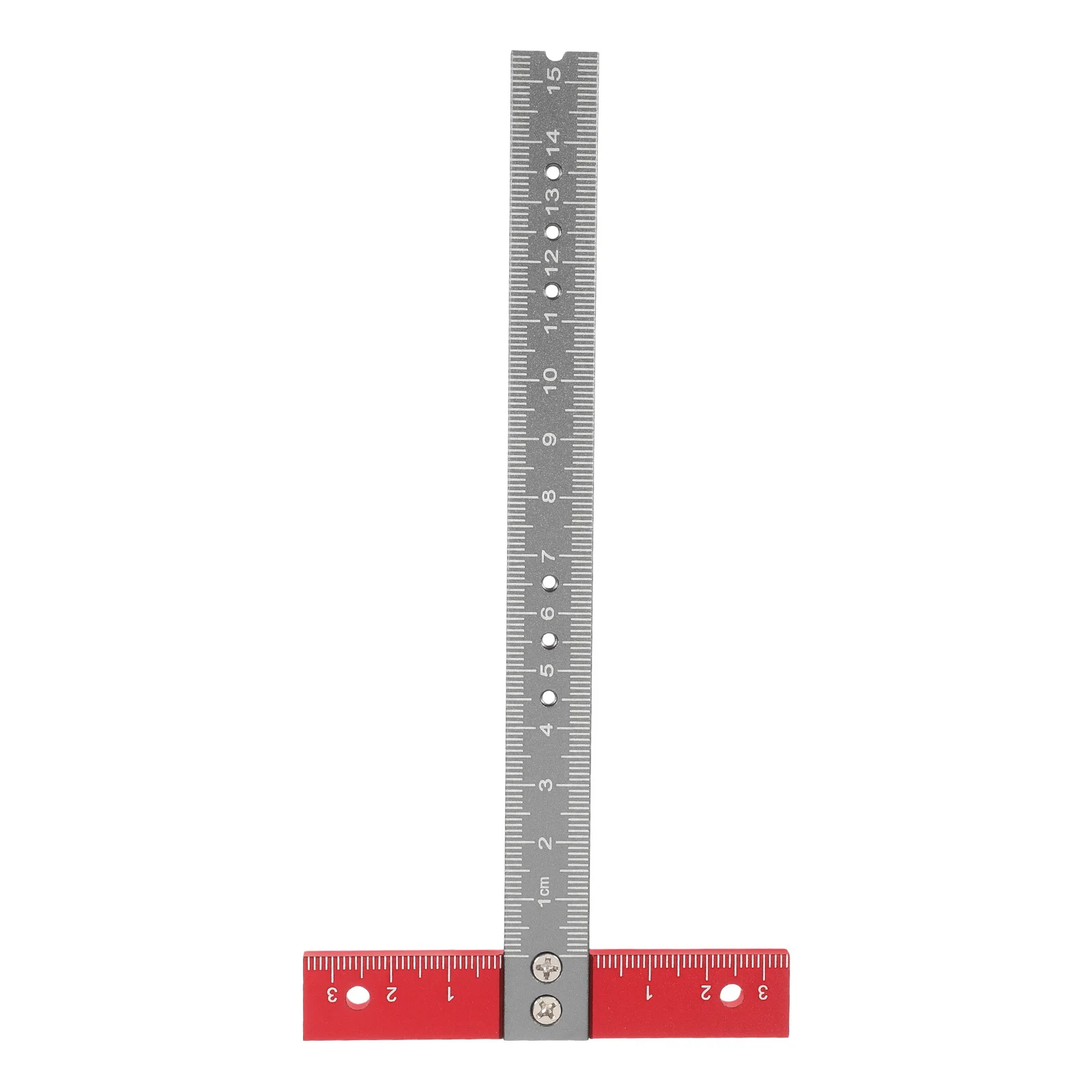 Precision Ruler Aluminum Alloy Right Angle Measuring Tool for Woodworking Drafting Carpentry Layout Square Ruler
