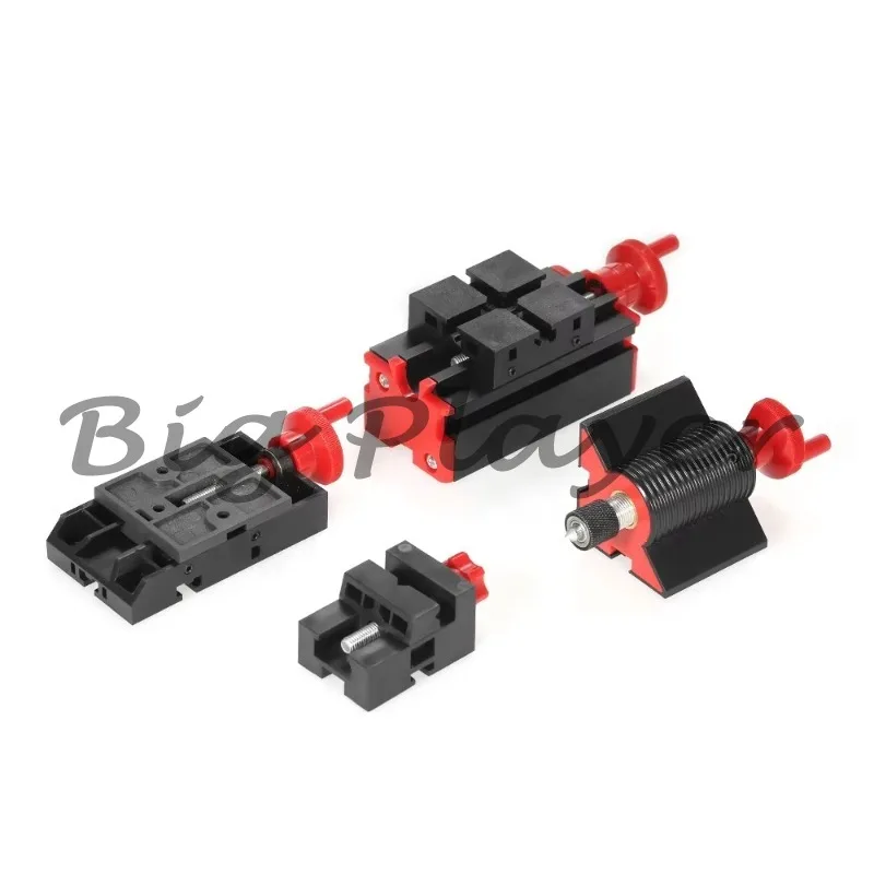 Mini Lathe DIY 6 in 1 Multifunctional Metal Woodworking Lathe Numerical Control Tool Puzzle Grinder Drilling Machine