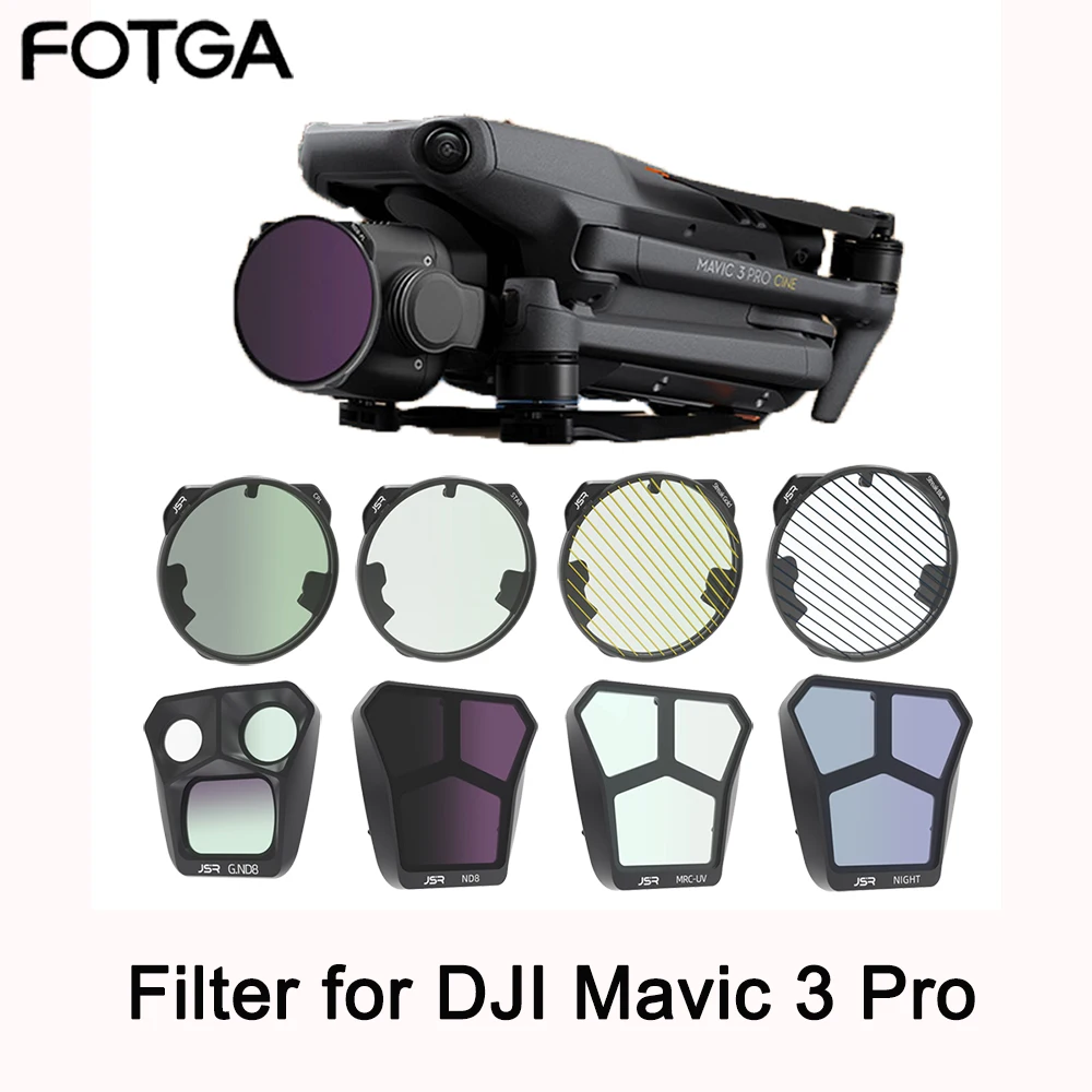 Новый фильтр объектива камеры для DJI Mavic 3pro Kit ND Filter УФ-комплект (ND8/16/32/64) Ночная звезда оптические стеклянные Фильтры Аксессуары для дрона