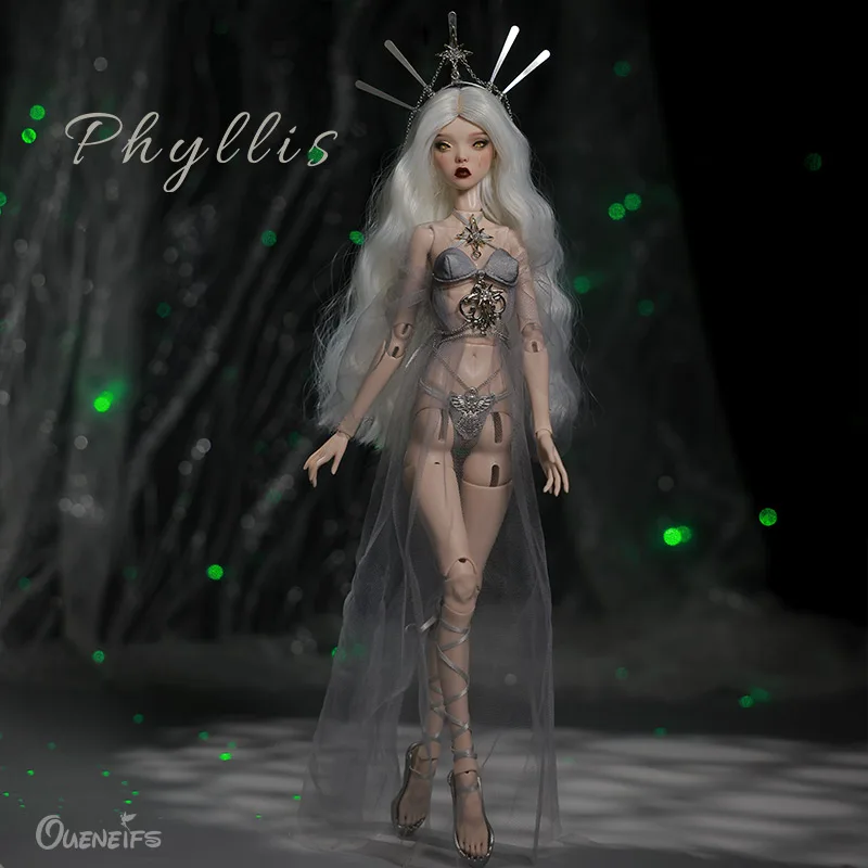 Phyllis Doll BJD 1/4 Special Resin Doll  Lingerie Show Model Doll Movable Joints fullset professional makeup Toys