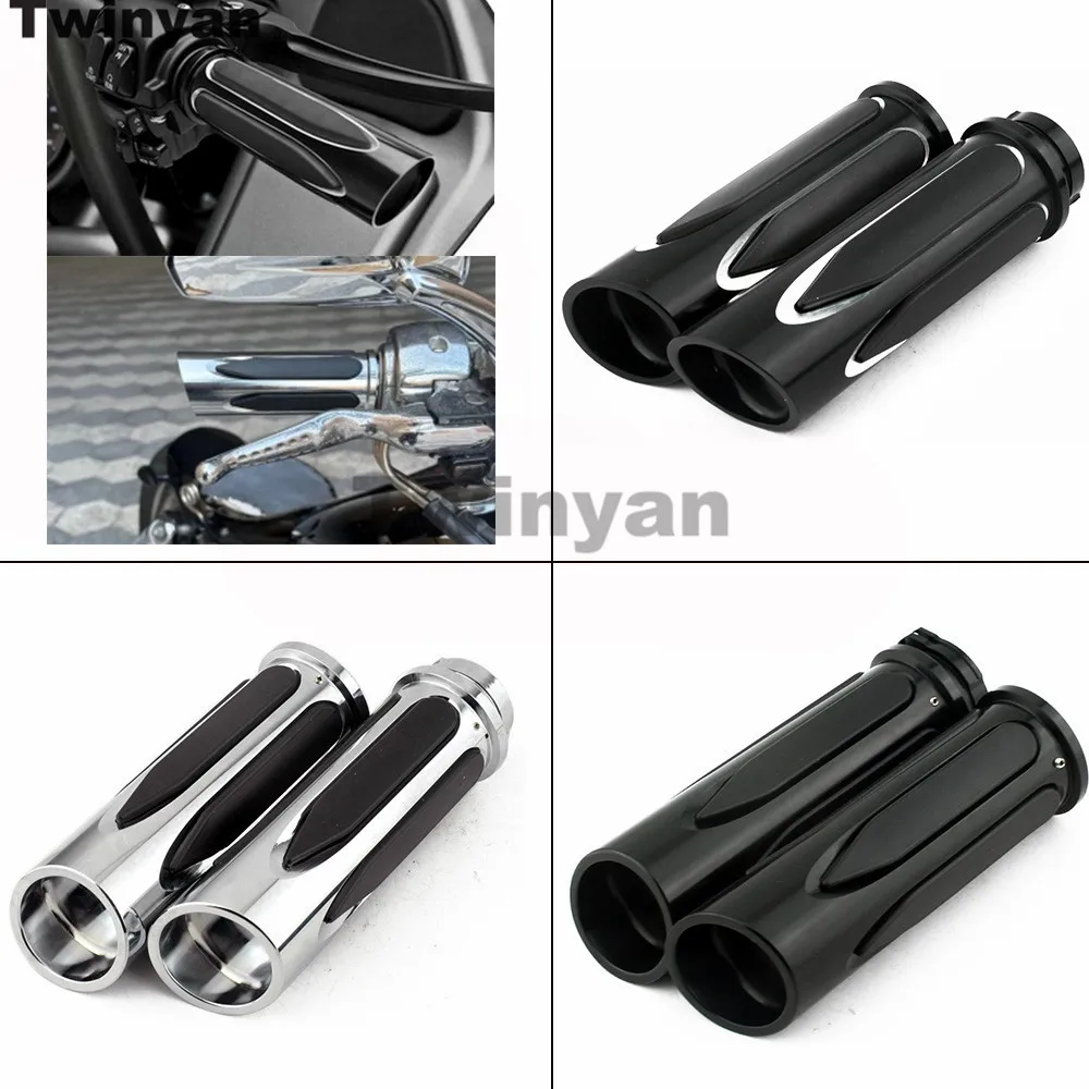 

Motorcycle 25mm Hand Grips Handlebar Grip For Harley Touring Road King Electra Street Glide Sportster 883 XL Dyna Softail V-Rod