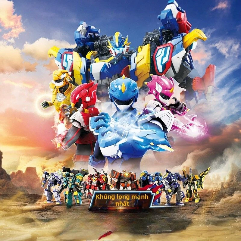 MINI FORCE | Đồ Chơi Robot Chiến Binh Dino Mạnh Mẽ Nhất của Transform Mini Team