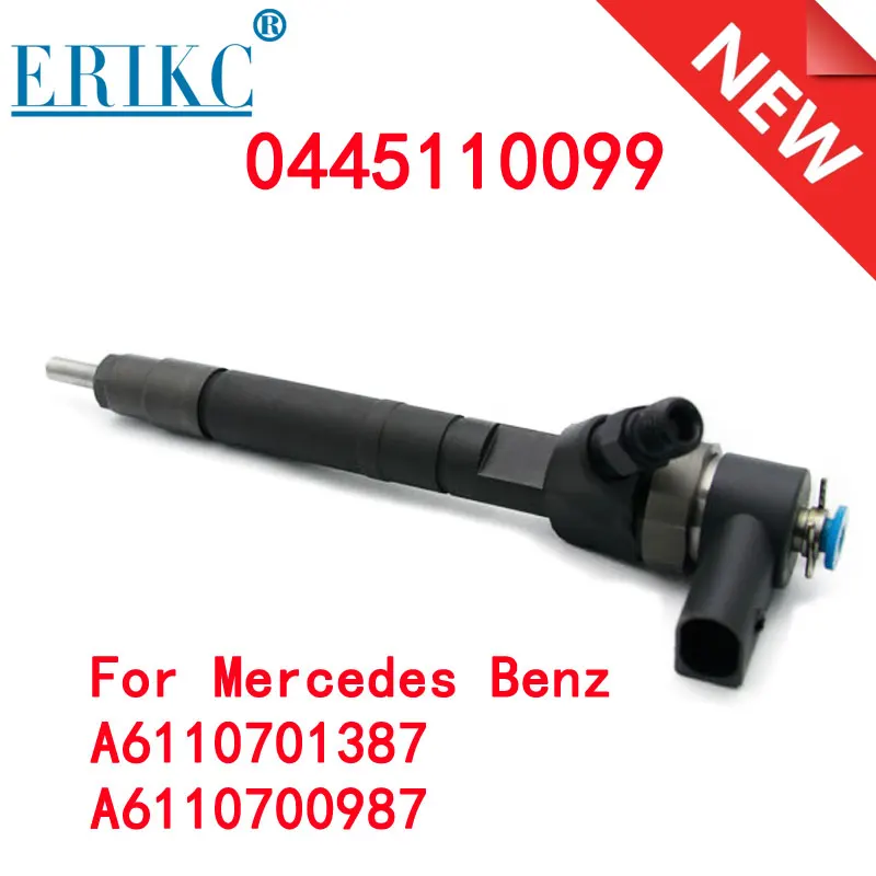 

0445110099 Diesel Fuel Injector 0 445 110 099 Auto Parts Nozzle 0445 110 099 for Bosch Mercedes-Benz A6110701387 A6110701787