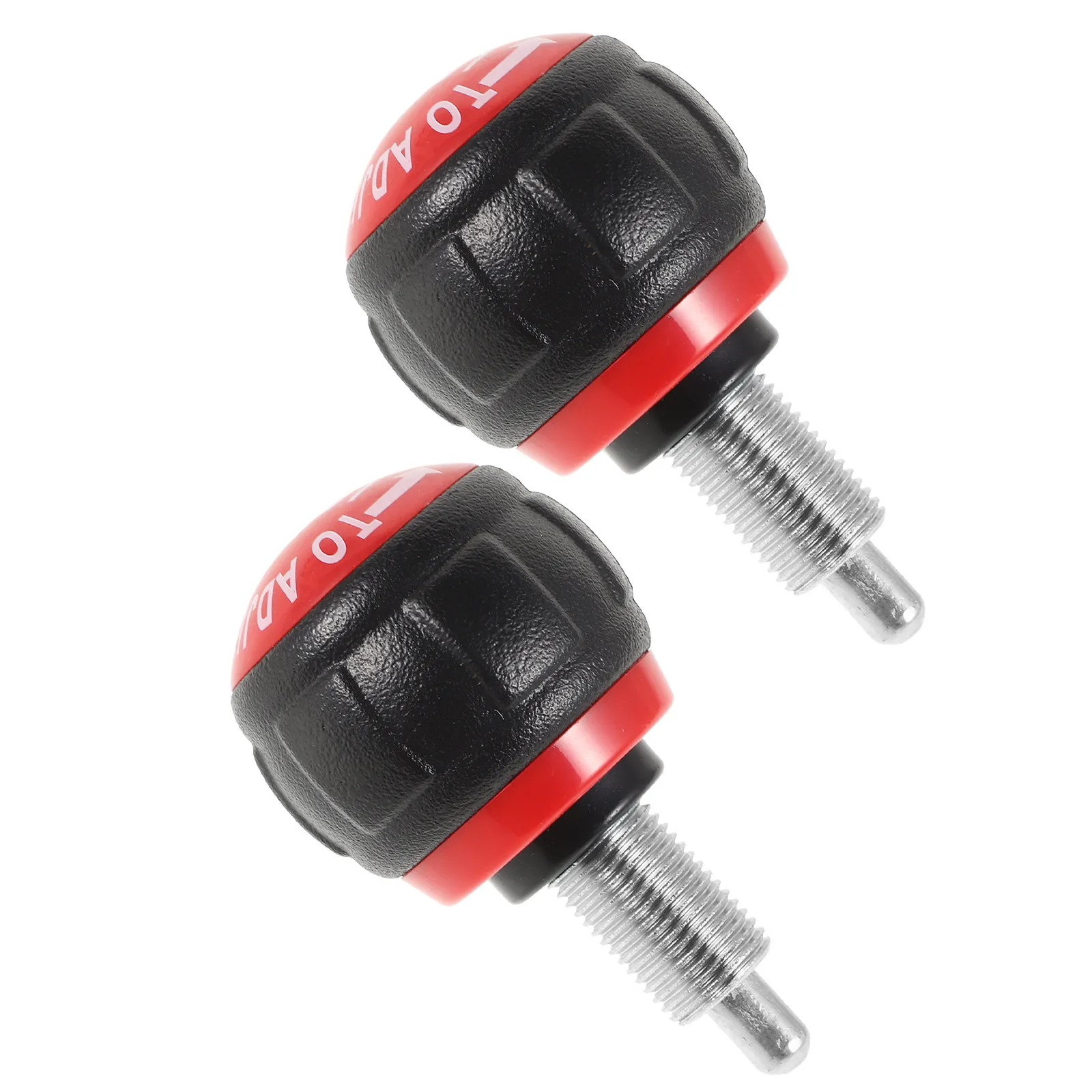 2Pcs Gym Equipment Pull Pin Spring Knob Replacement Parts Ball Head Fitness Equipment Silent Operation Exercise Bike Adjustment