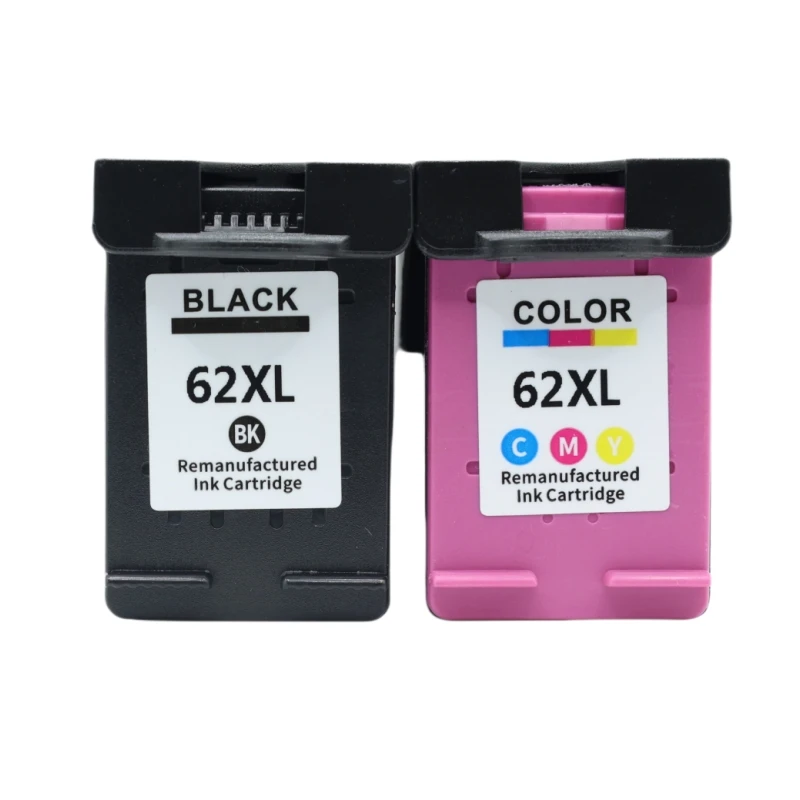 Compatible Ink Cartridge for HP 62XL 62 XL for HP62 Envy 5540 5640 7640 5646 5541 5740 5742 5745 200 250 Printer