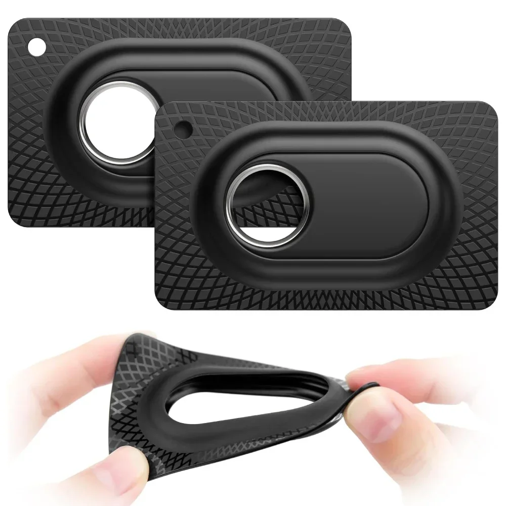 TPU Card Protective Case Tracker Anti-lost Locator Cover Key Ring Accessories Card Tracker Case for Samsung Galaxy SmartTag 2