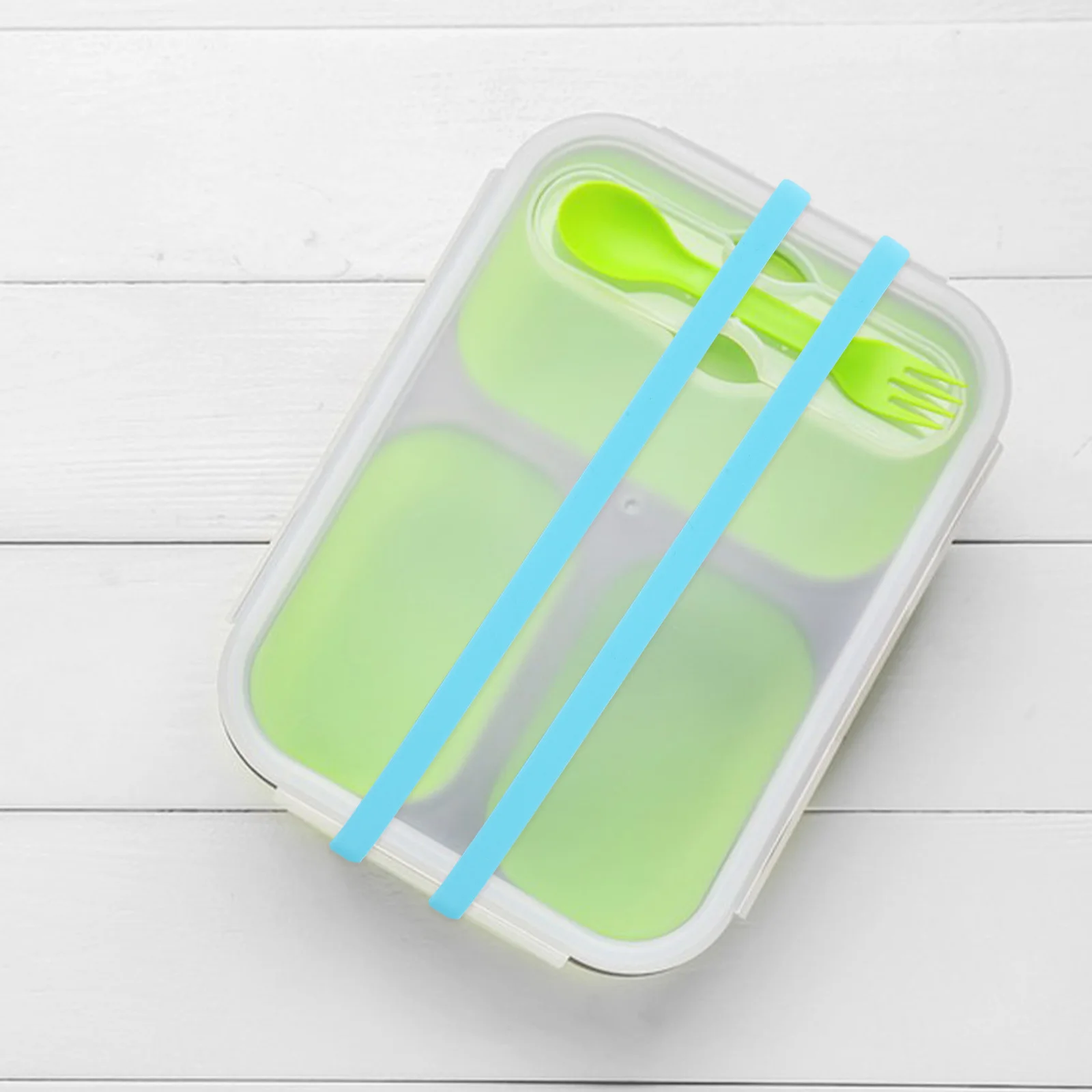 12 قطعة الأربطة المطاطية سيليكون نمط مسطح 20 سنتيمتر ل علب الاغذية تحديد حزام بينتو اكسسوارات مطاطا بينتو الأشرطة ثابتة #5