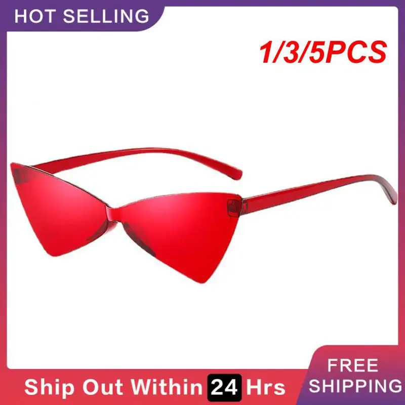 1/3/5PCS Sunglasses Comfortable 17g Travel Glasses Clothing Accessories Glasses Comfortable To Wear Variety Of Colors Cat Eye