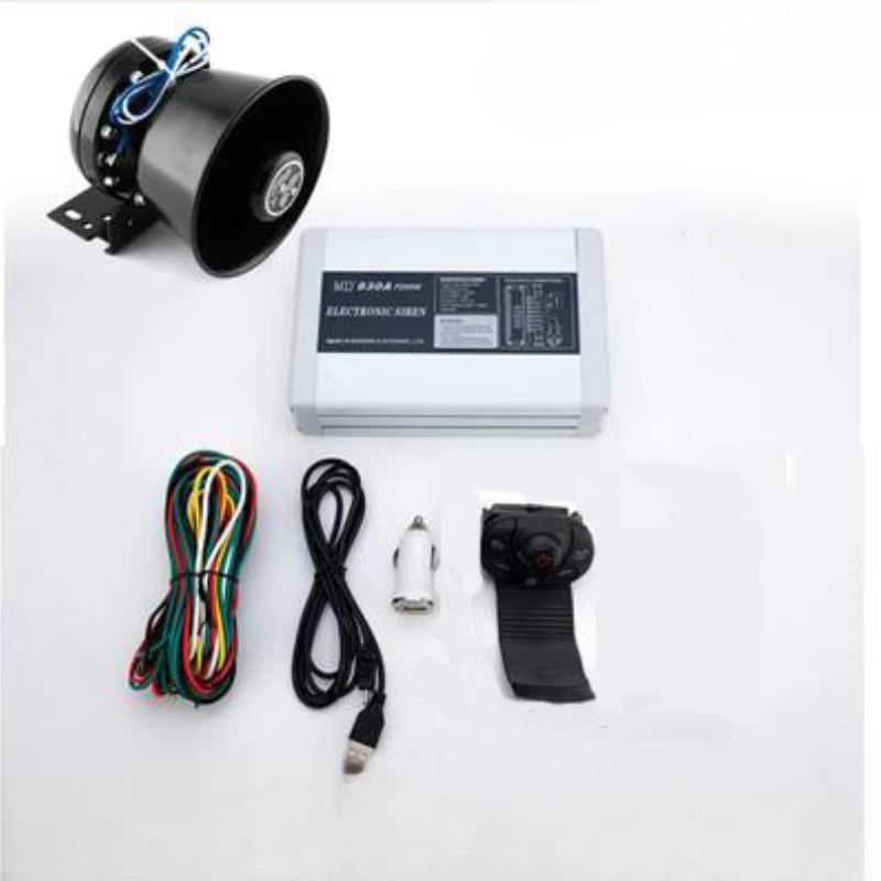 Car wireless car motorcycle 12V whistle 200W400W speaker set