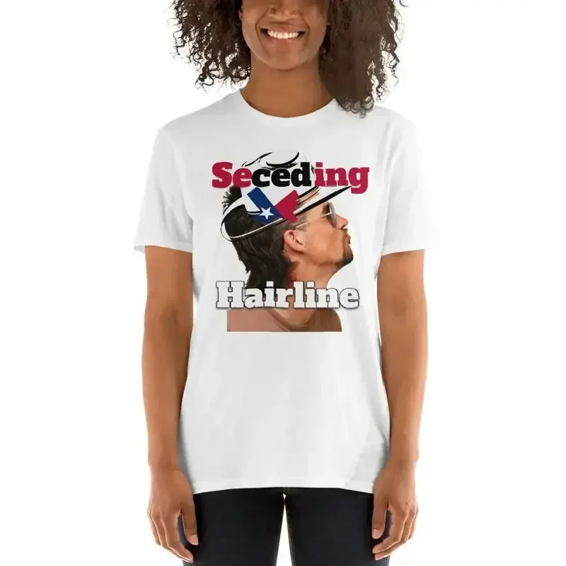 Seceding Hairline T Shirt Texas Secede Make A Country Mullet