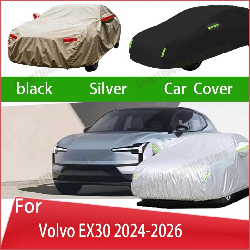 

For Volvo EX30 2024-2026 car cover Winter Summer Snowproof Dustproof Shield, Waterproof Sunproof Auto Protection Accessory