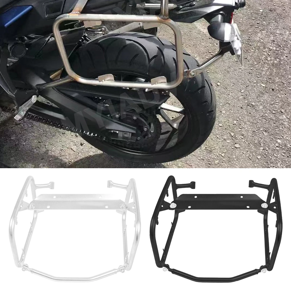 

For Yamaha Tracer 900 GT 900GT 2017-2021 Motorcycle Side Luggage Rack Panniers Racks Part Tail Trunk Saddlebag Side Bag Suitcase