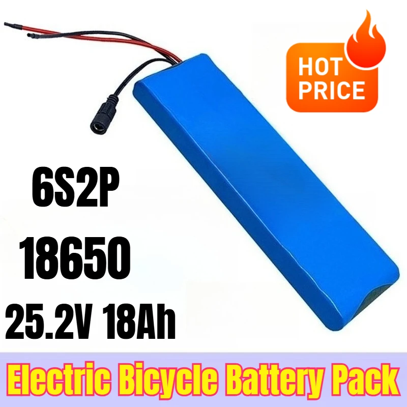 

18650 6S2P 25.2V 18Ah Electric Bicycle Battery Pack
