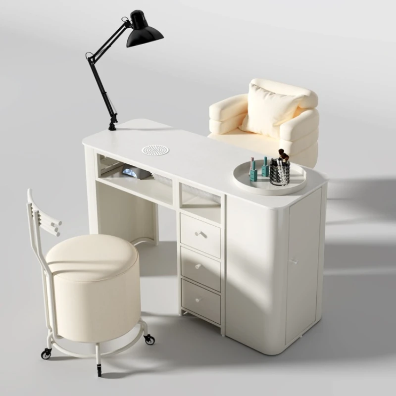 

Nail art table, vacuum cleaner single table