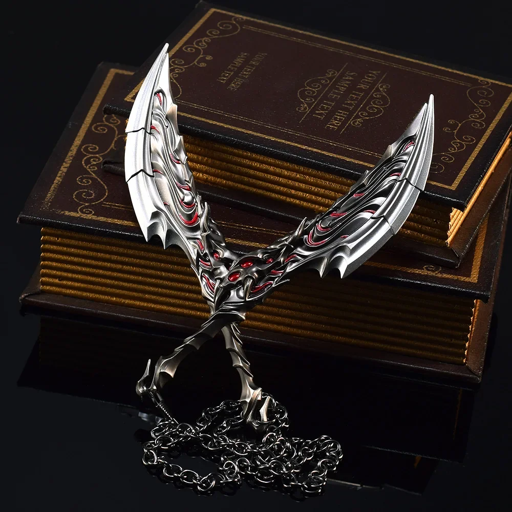 22cm Blades of Primordia Valorant Game Peripherals Metal Sword Katana Weapon Model 1:6 Home Ornament Crafts Equipment Accessorie