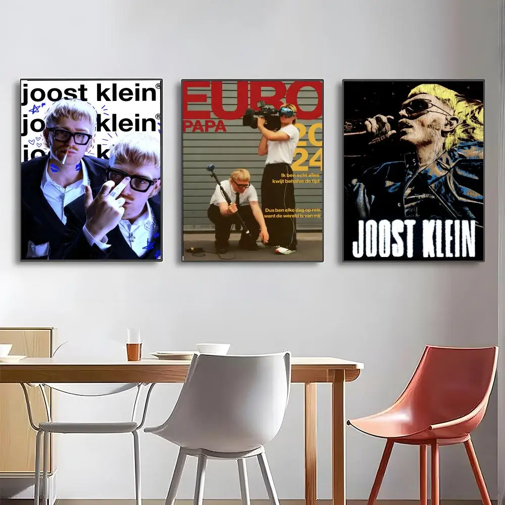 Joost Klein Singer Whitepaper Poster High-definition posters, wall art for living room and home decor.