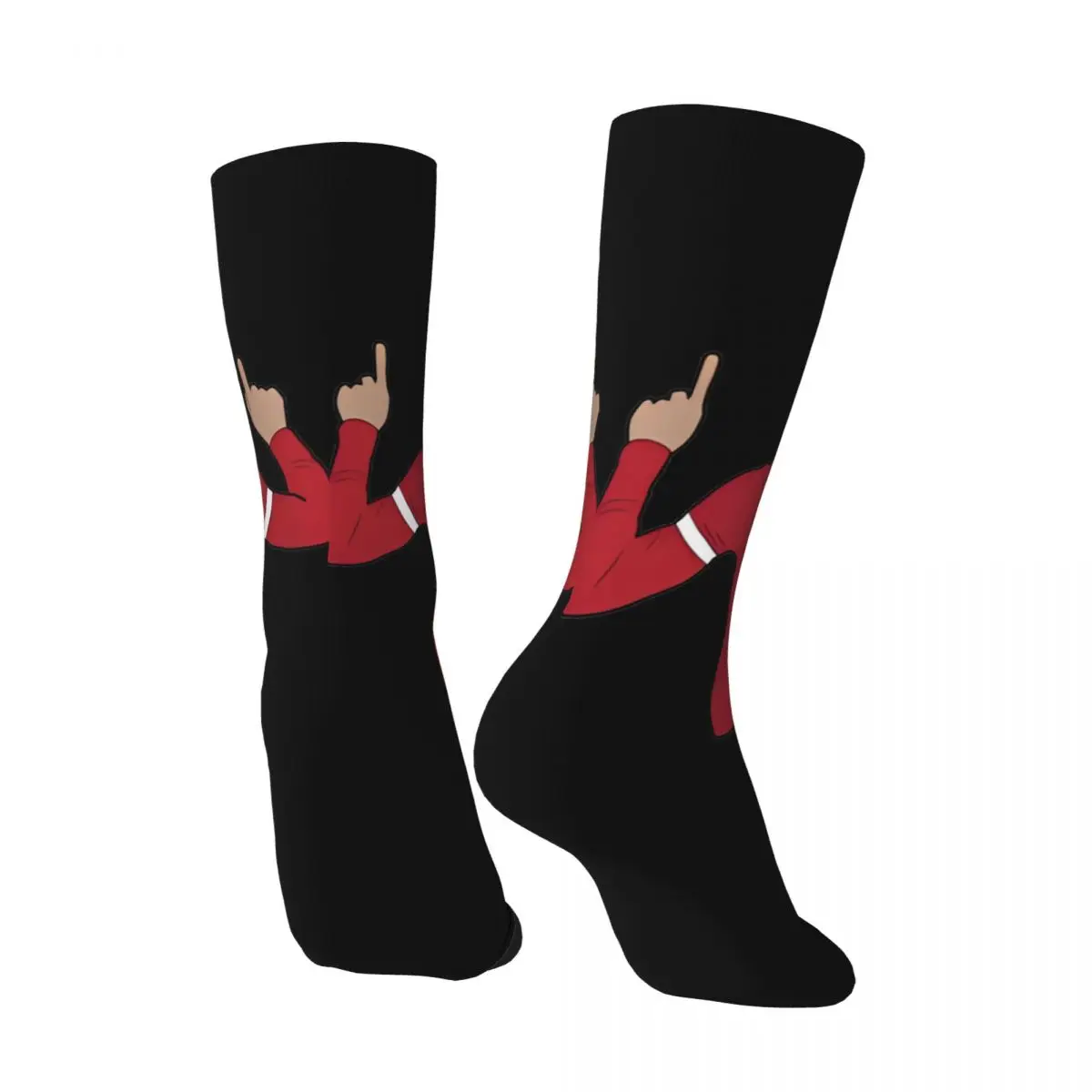 Liverpools Mo Salah Stockings Design Fashion Socks Autumn Non Slip Socks Couple Outdoor Medium Soft Socks