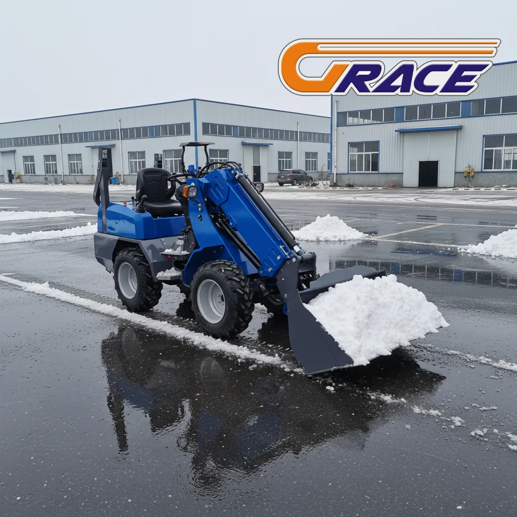 Customized 1 Ton Wheel Loader EURO 5 Lightweight Loader Warehouse Use Fast Shipping Sale