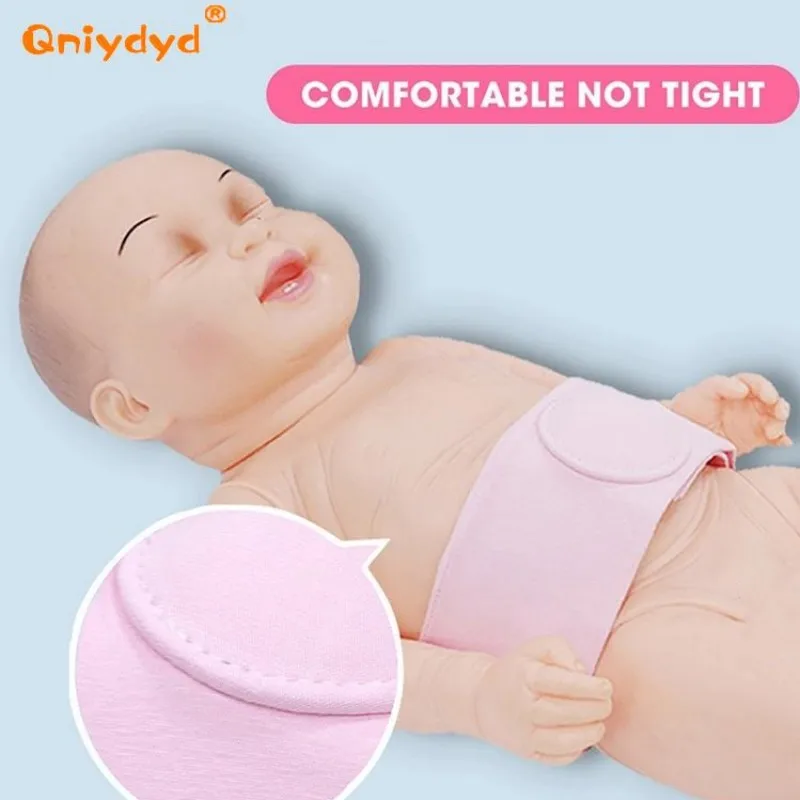 2 Pcs of Stretch Cotton, Breathable Hernia Strap Treatment Children Infant Umbilical Cord