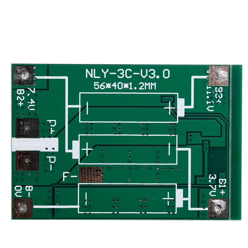 BMS 3S 12V 40A Dengeleyici 18650 Lityum Pil Koruma Levhası 3S BMS Li-ion Şarj Cihazı Denge ile Şarj