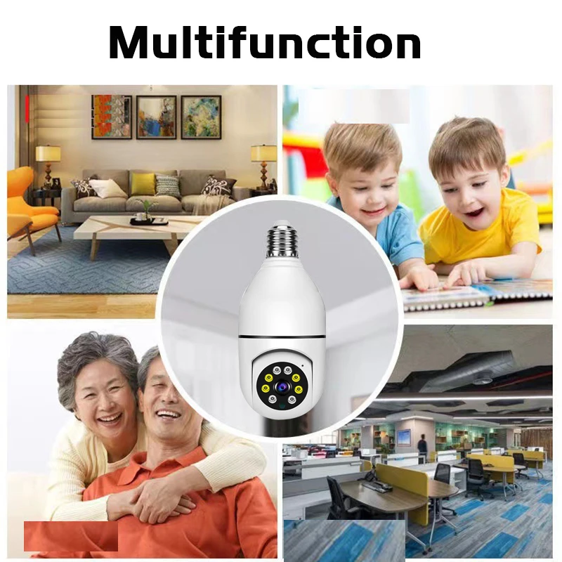 Smart Home Wifi Security Camera 1mp Hd With Auto Tracking Night Vision_voghion.com