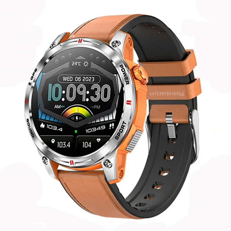 

Gaines Amoled Smart Watch NX18 Pro Men Outdoor GPS Sports Fitness Tracker Smartwatch Compass Bluetooth Calling Health Monitor
