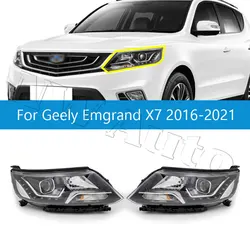 Head Light Head Lamp For Geely Emgrand X7 2016-2021 Headlight Headlamp Front Light Assembly 1017029669 1017029670