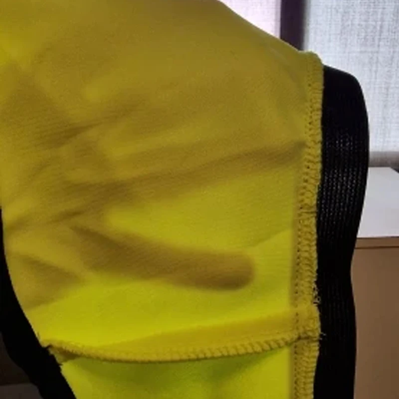 Fluorescent Yellow Nightclub Pole Dance Costume Sexy Gogo Dancer Performance Clothing Festival Party Rave Outfits Shorts VDL1345