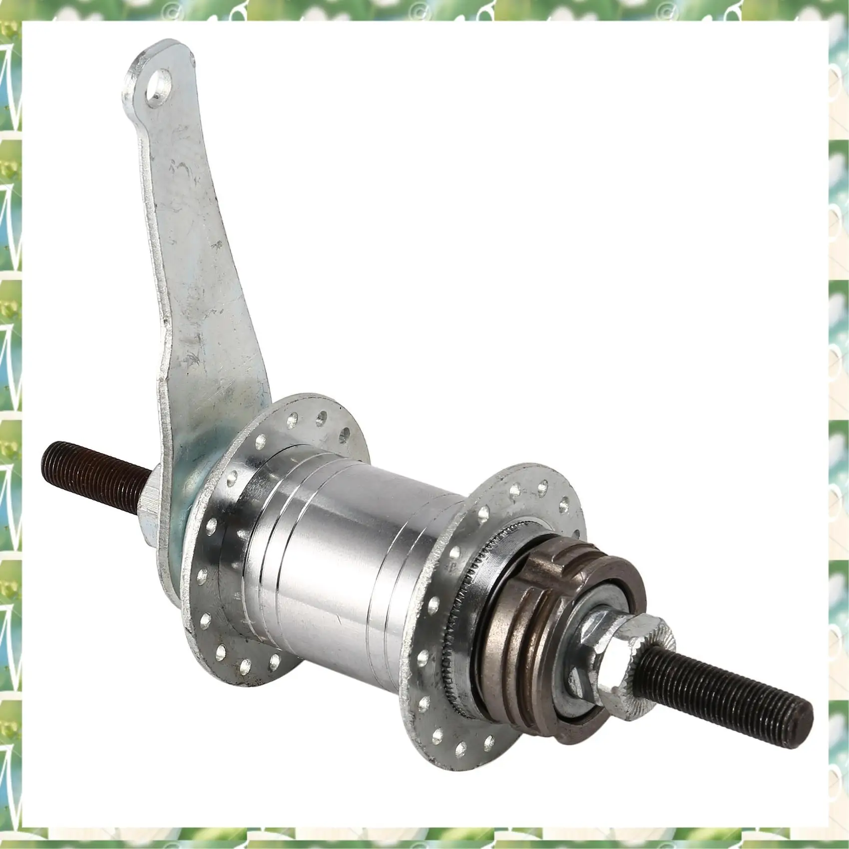 الرياضة 32 حفرة عكس ركوب الخلفية الفرامل الثابتة والعتاد الدراجة المحور الخلفي سبائك الألومنيوم دراجة دراجة كوستر الفرامل المحور الخلفي 32 Hol