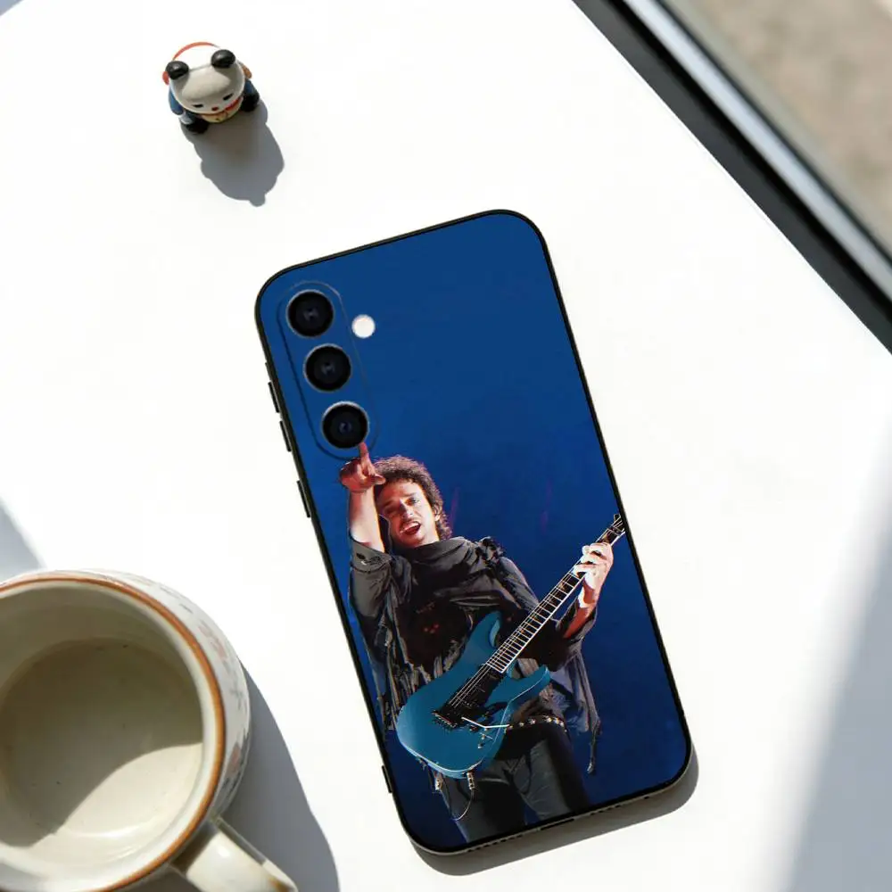 Gustavo Cerati Soda Stereo Phone Case Black Silicone Soft For Samsung Galaxy A73,A72,A71,A70,A53,A52,A51