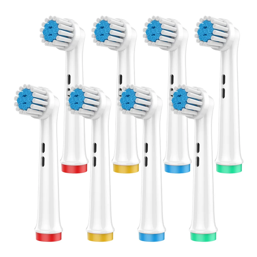 Extra Soft Bristles Replacement Brush Heads For Braun Oral B Electric Toothbrushes Gum Care Sensitive Clean toothbrush Nozzles