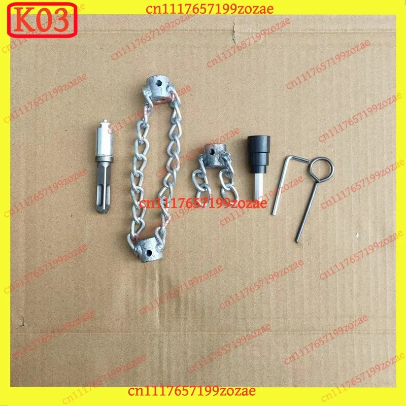 LK k3 Electric Drill Drain Cleaner Attachment, Flexible High-Pressure Pipe Dredging Tool for Sewer & Pipeline Clogs