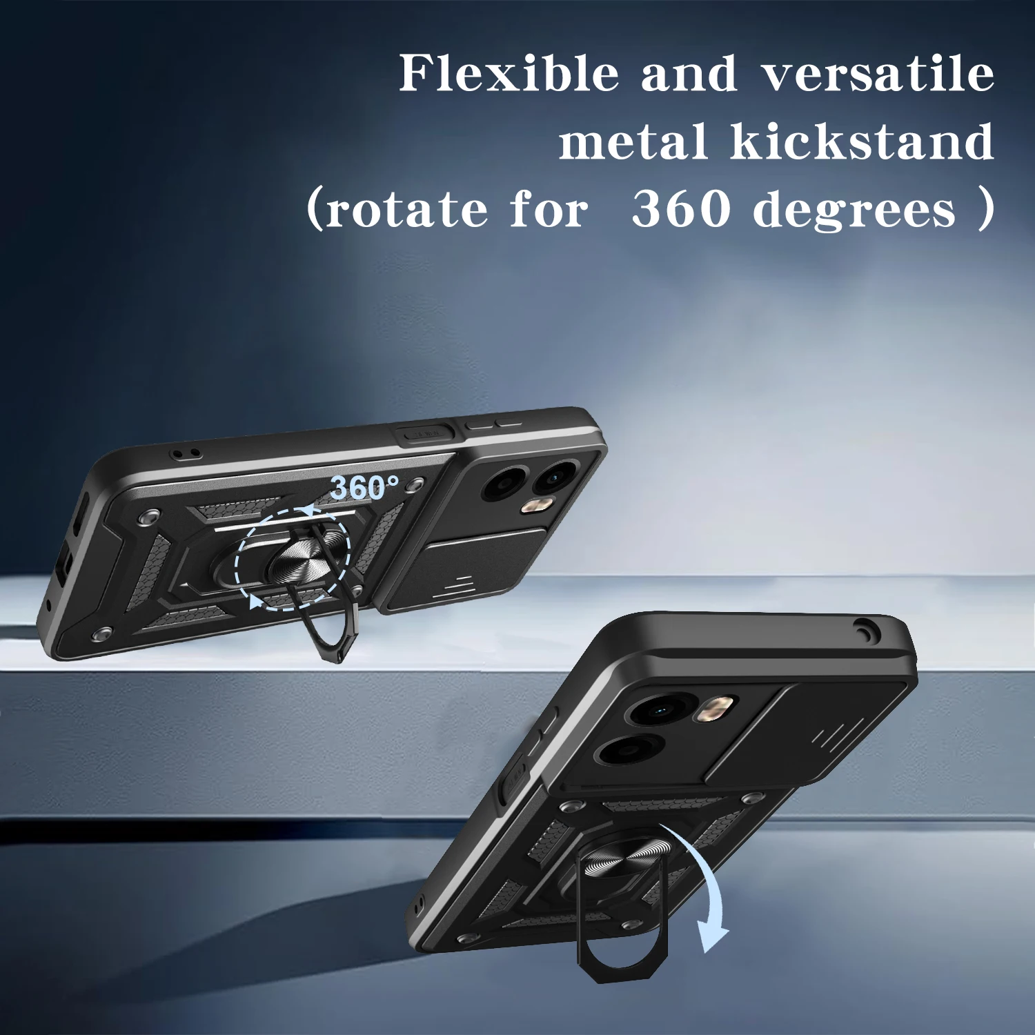 لموتورولا موتي G84 G85 G05 G04S G55 G35 G32 G42 G15 G04 حافظة كاميرا منزلقة مقاومة للصدمات درع غطاء وقائي