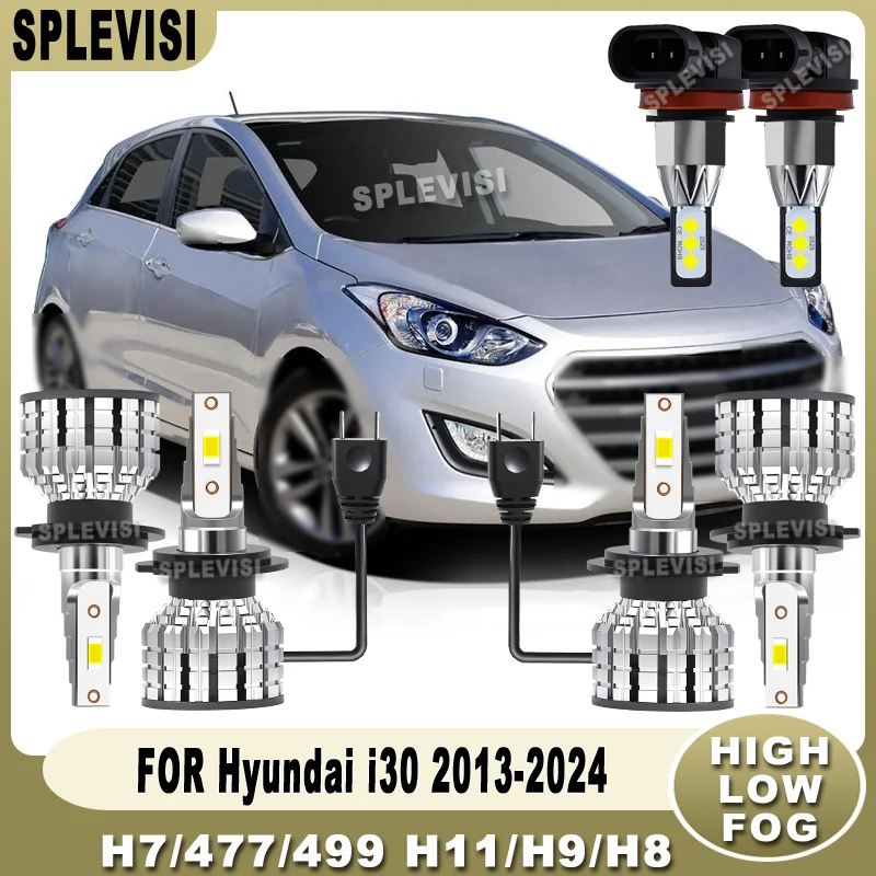 

2-4-6pcs Durable Trusted Night Safety LED Headlight Fog Light For Hyundai i30 2013 2014 2015 2016 2017 2018 2019 2020 2021-2024