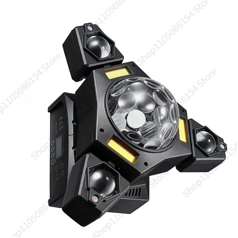 LED Universe Planet Light, Flash Private Room Bar Voice-activated Magic Ball Laser Light Colorful Ambient Light