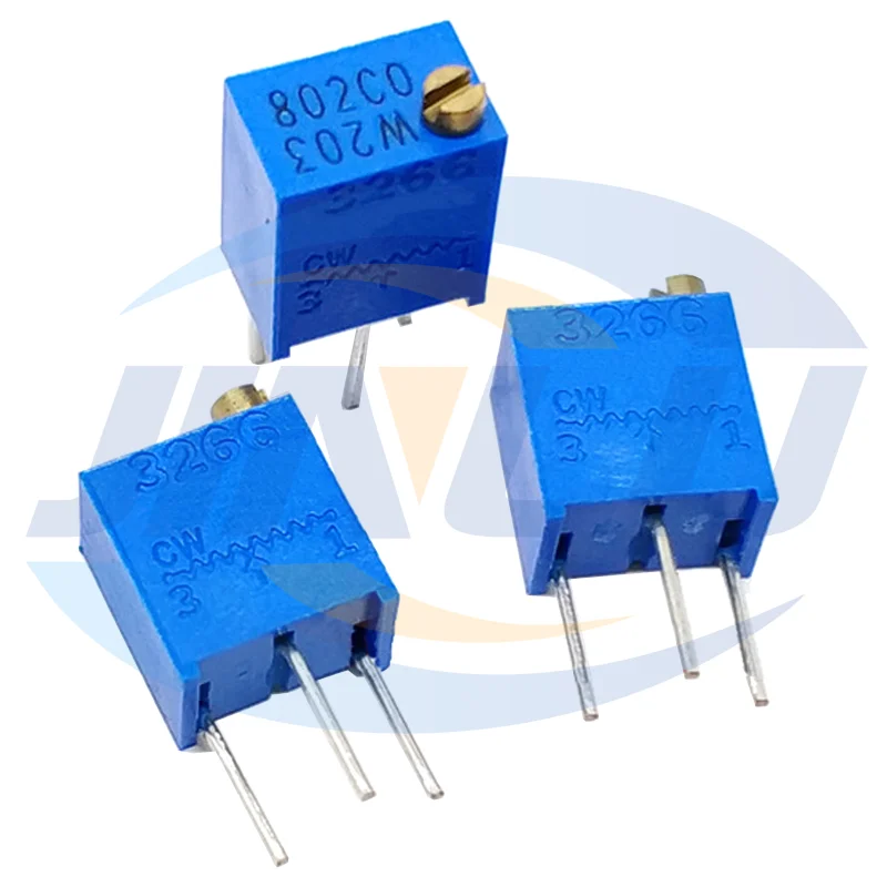 5PCS 3266W Adjustable Precision Potentiometer 101 201 501 102 202 502 103 203 503 104 204 504 105 1k 2k Fine tuning resistance