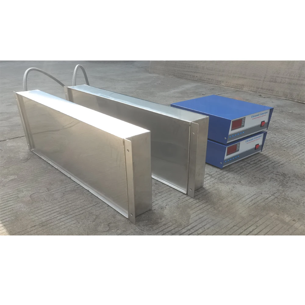 Caja impermeable de transductor ultrasónico Tpyes, 40khz, 600w, con generador de limpieza