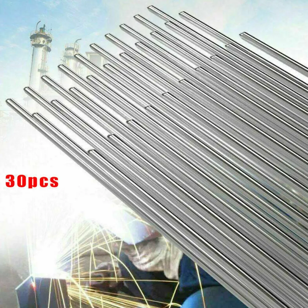 Replaces Useful Aluminum Welding Wire 30PCS/kit 33cm/1.08ft 380℃~400℃ Brazing Flux-Cored Rods Solution Welding