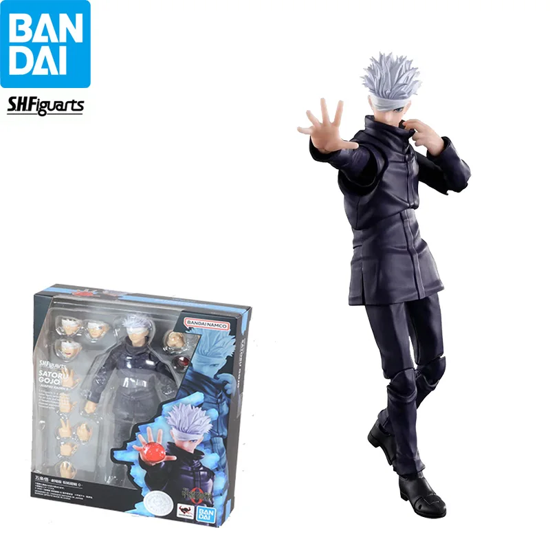 

In Stock Bandai Shf Jujutsu 0 Satoru Gojo Original Genuine Anime Figure Model Toy for Boy Action Figures Collection Doll Pvc New