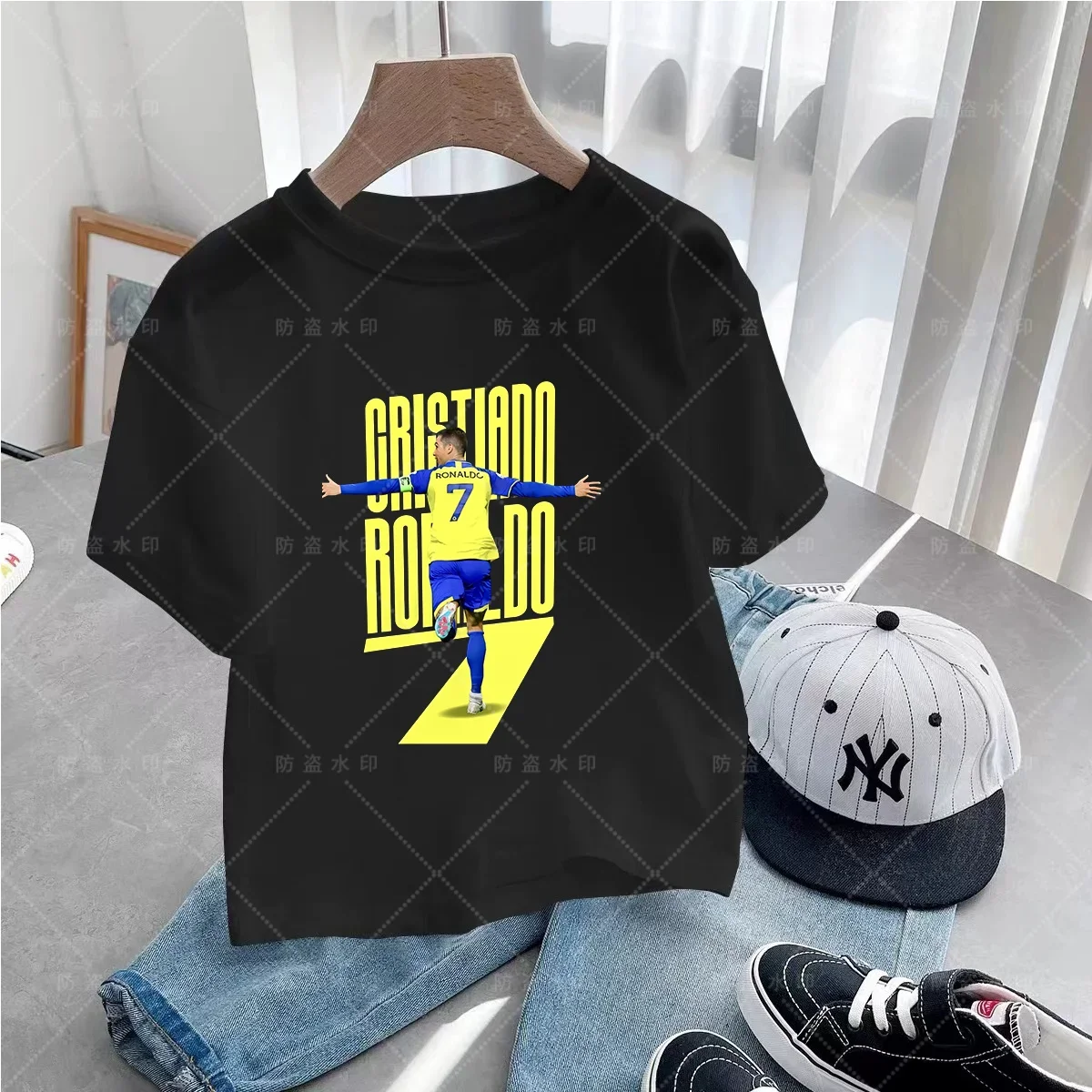 New Children Cristiano Ronaldo CR7 T-shirt Baby Boys Summer Clothes Toddler Girls Casual Tops Children Short Sleeve TShirts top