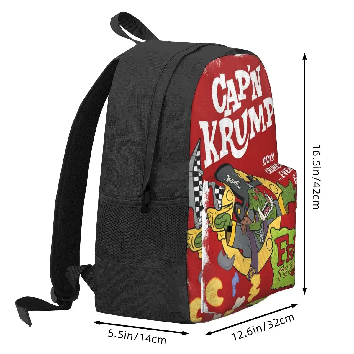 Warhammer Cap'n Krump Rucksäcke Jungen Mädchen Bücher tasche Studenten Schult aschen Cartoon Kinder Rucksack Laptop Rucksack Umhängetasche