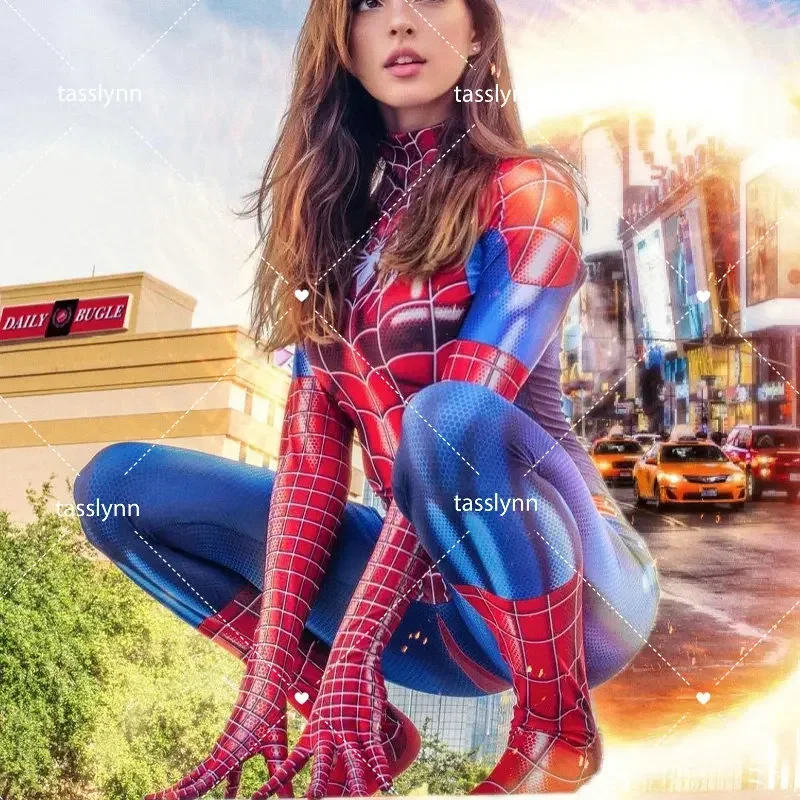 مثير العنكبوت فتاة تأثيري العودة للوطن العنكبوت هالوين زي دنة بدلة الجسم للنساء أنيمي تأثيري خارقة الفيلم ازياء