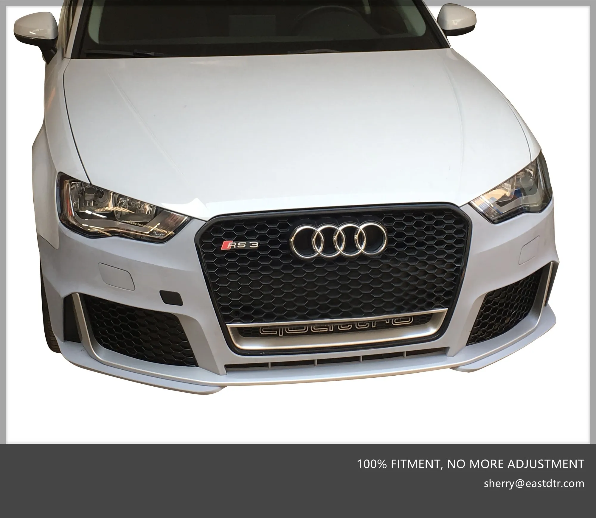 RS3 front bumper for AUDIs A3 Y2013-2015