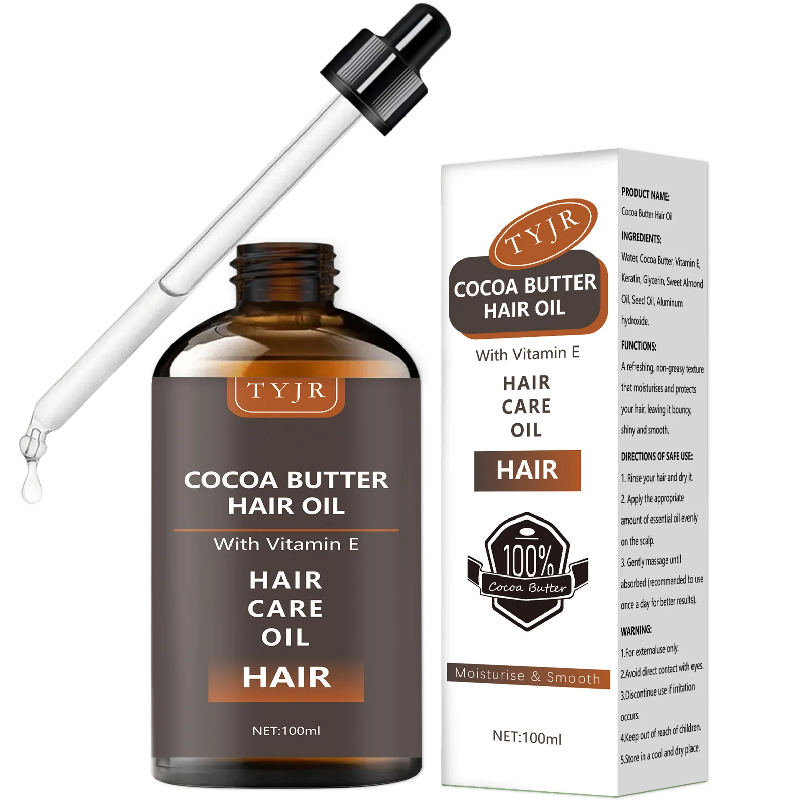 Walter Ace Levin Cocoa butter hair care essential oil 100ml