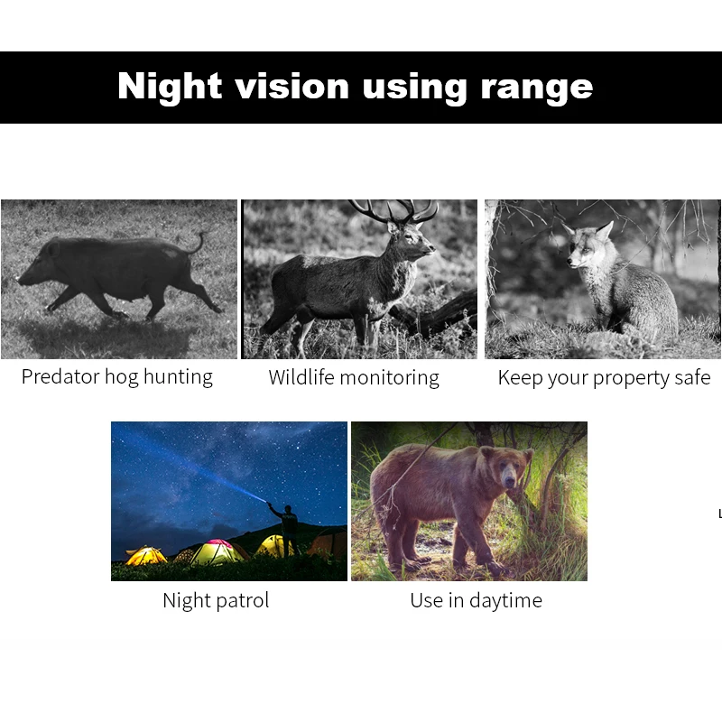 1000 Feet Thermal Scope Night Vision Hunting Spotting Scope Night Vision