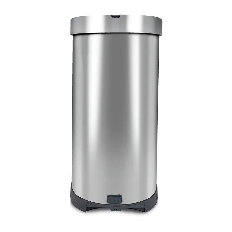 Stainless Steel Touchless Trash Can Auto Sensor Activate with Vacuum for Household